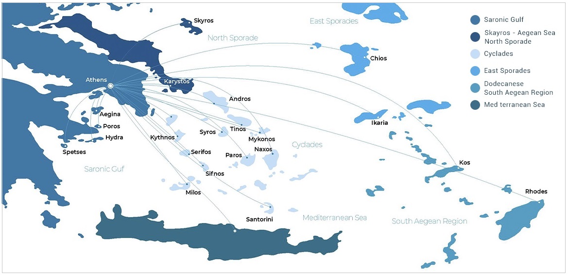 Яхтенные маршруты в Греции